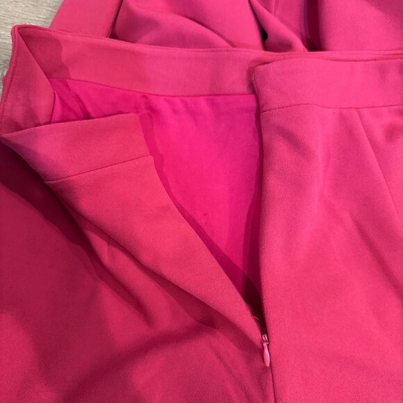 LULUS WOMENS PINK DRESS PANTS LARGE ZIP CLOSURE - Picture 7 of 9